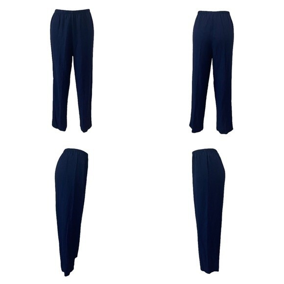 Breakin' Loose VINTAGE matching jacket pant suit NAVY Striped sz 11/12 SMALL - Picture 5 of 15